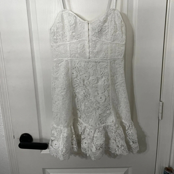 French Connection Binadari Cabello Lace Minidress - Picture 4 of 6